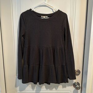 Andree by Unit Babydoll Long Sleeve Top